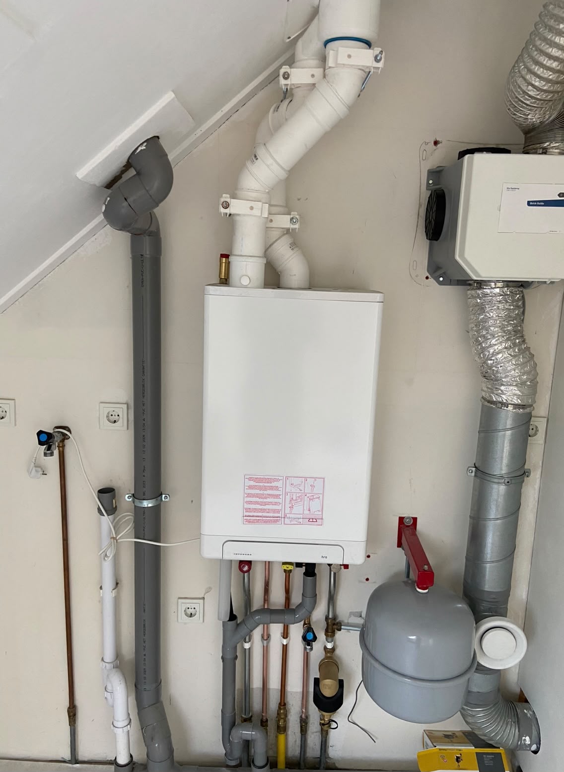 CV-installatie en leidingwerk van B&A